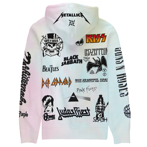 Cotton Candy Rock N' Roll Hoodie