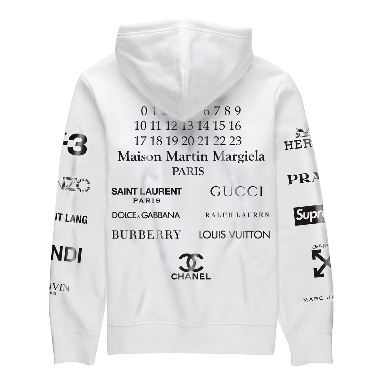 White Promo Hoodie – Not For Sale